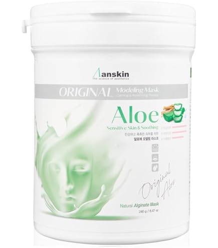 Amazon.com: Anskin Modeling Mask Powder Pack Cool Ice for Soothing