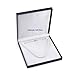 THE PEARL SOURCE 14K Gold Round Genuine White Japanese Akoya Saltwater Cultured Pearl Necklace in 18