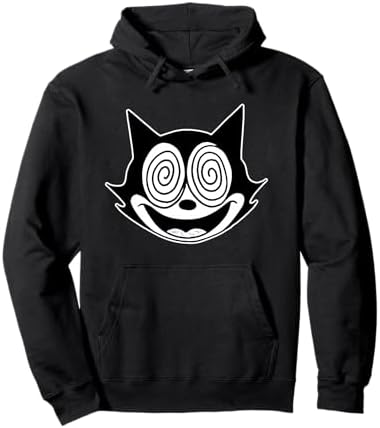 Amazon.com: Felix The Cat Trippy Zip Hoodie : Clothing, Shoes