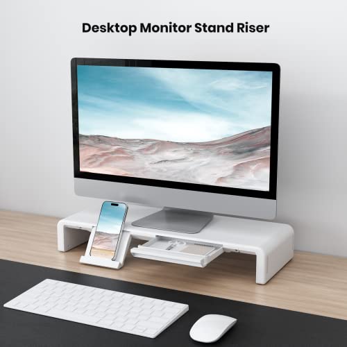 Monitor Stand Riser, Klearlook Foldable Computer Monitor Stand, Width