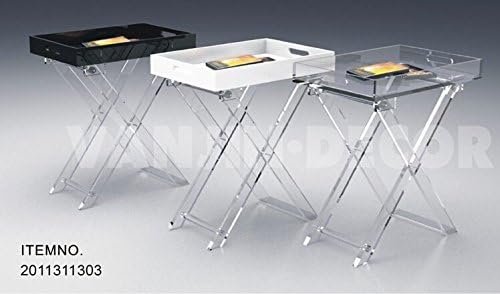Multi-color Folding Acrylic Tray Table,Perspex Sofa Tables