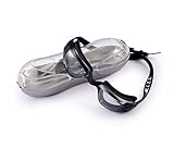 Kids Swim Goggles,Use Anti-fog & Uv Proof Lens - Watertight - Easily Adjustable Straps With Quick Release Technology For Tangle Free Hair - Wide Angle Vision - Soft Nose Piece - Free Premium Protective Case