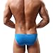 NEARTIME Men's Underwear, Transparent Ultra Thin Breathable Underwear for Mens (L, Blue)