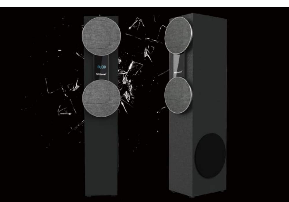 mitsun tower speaker