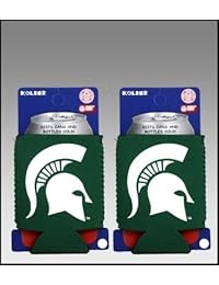 Conjunto de 2 Michigan State Spartans puede Kaddy