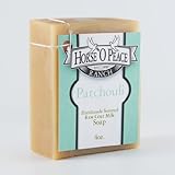 100% RAW Handmade Patchouli Goat Milk Soap