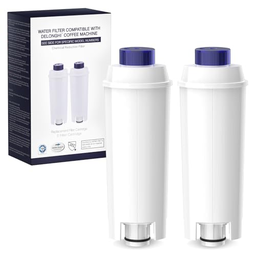 iRhodesy DLSC002 DLSC002 Water Filter for Coffee Machines, Delonghi Magnifica s Dinamica, ECAM, ETAM, ESAM, BCO, EC Series, DLSC002