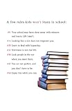 Image de 50 Rules Kids Won't Learn in School: Real-World Antidotes to Feel-Good Education
