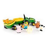 TOMY John Deere Animal Sounds Hayride Preschool Toy