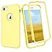 BENTOBEN Case for iPhone 8/iPhone 7, Three Layer Heavy Duty Shockproof Hybrid Coated Full-Body Protective Rugged Bumper Girl Women Phone Cover Case for Apple iPhone 8/7 (4.7 Inch), Cute Jelly Yellow
