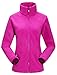 AbelWay Women’s Mountain Waterproof Windproof Fleece 3 in 1 Jacket Ski Hooded Rain Coatthumb 2