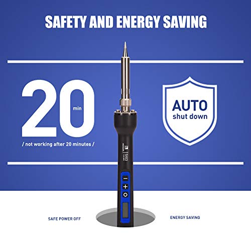 image for Maxwel Manufacturing Soldering Iron Kit Solder Gun - 110V 80W Digital 