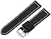 Hadley-Roma 22mm 'Men's' Watch Strap, Color:Black (Model: MSM740RA 220)