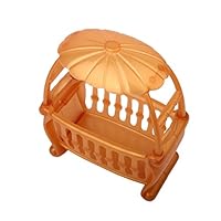 CUTICATE Rocking Cradle Crib Bed Baby Bedroom Furniture Accessory for Kelly Dolls