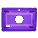 Transwon 7 Inch Kids Case Compatible with INONI Kids Tablet Android 6.0, Ainol Q88, TOPELOTEK 7, Dragon Touch Y88X Plus, Tagital 7 T7K, Contixo Kids Tablet K2 K3 - Purple