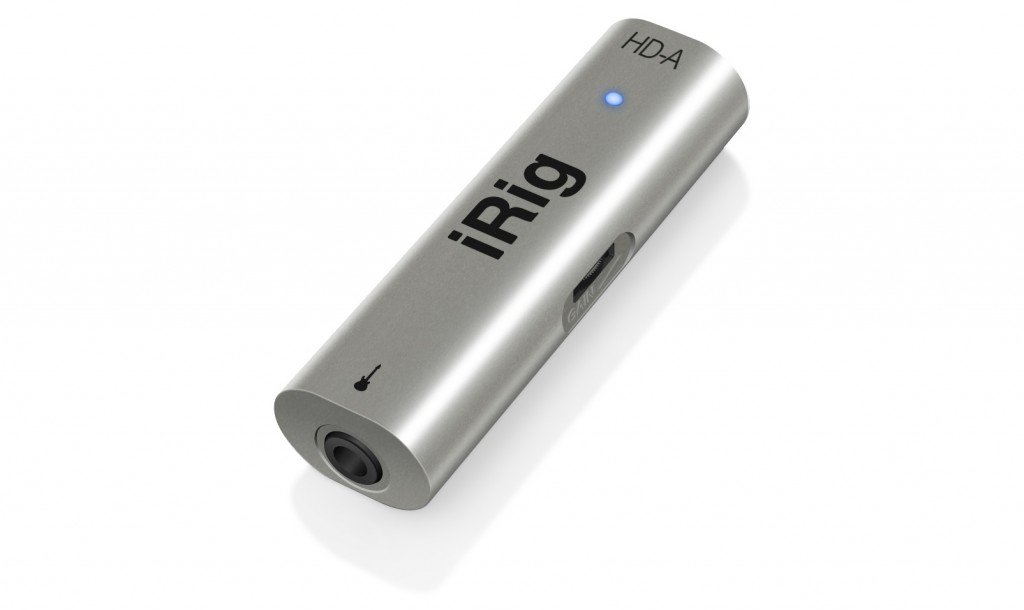 IK Multimedia iRig HD-A Digital Guitar Bass Interface for Android Devices, IKIRIG-HDAND