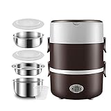 220V electric stainless steel layer 2 3 lunch box