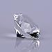 60MM Clear Glass Crystal Diamond Shaped Paperweight, Wedding Table Decoration, Wedding Favors, Home Decor, Valentine's Day Gift - Comes in a Nice Gift Box (2.36