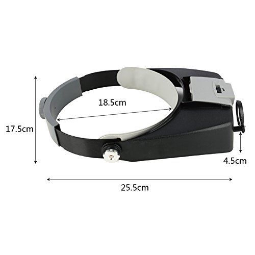 6 Beileshi+Magnifier+Illuminated+Multi+power+Magnifying