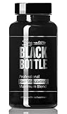 Black Bottle Hair Growth Support Vitamins - Hair Loss Help Supplement DHT Blocker Help - Saw Palmetto - Biotin 10000 MCG - Hair Loss Products for Men Potent 40+Ingredient Restoration + (No Minoxidil)