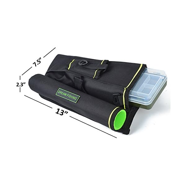 BLISSWILL-Quick-Attack-Series-Multifunctional-Fishing-Tackle-Bag-sided-Waist-Shoulder-Carry-Strap-Storage-Waist-Pack-Sling-Bag-Fishing-Gear-Storage-Unisex-with-Fish-Tackle-Box