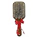 BeautyFrizz Wooden Hair Brush for all Hair Types - Wooden Hairbrush for Men and Women - Natural Detangler to Promote Growth, Add Shine