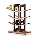 Anchor Home Collection Wine Rack with Espresso Finish, Natural Bamboo