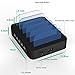 IMLEZON 5 Ports Charging Station for Apple Products and Android Devices Black USB Charging Station with 5 Short Cables