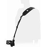 BLACKRAPID RS-4 Retro Classic, Original Camera Sling Design, Strap for DSLR, SLR and Mirrorless Cameras, for Right-Handed and Left-Handed Photographers, with On-The-Fly Sling Length Adjuster