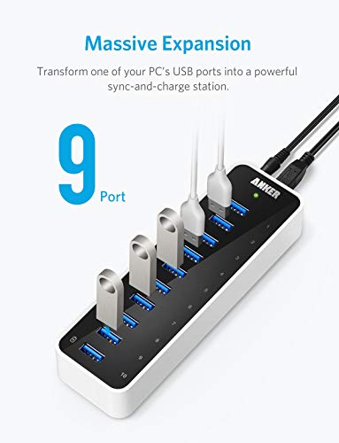 2 Anker+9+Port+Smart+Charging+Adapter