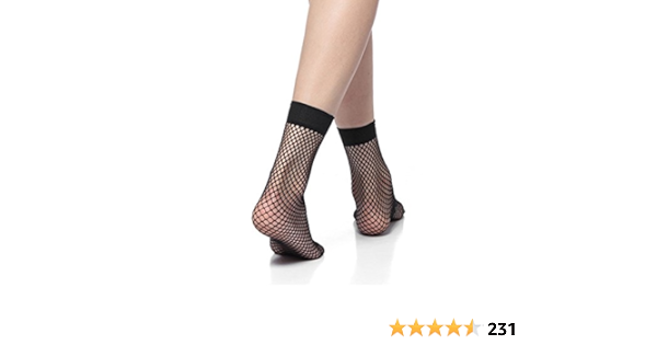 fishnet trouser socks