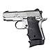 Hogue Kimber Micro 9 Ambidextrous Safety Rubber Grip with Finger Grooves, Black, 39080