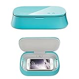 Easycare® Portable UV Light Cell Phone Sterilizer Smartphone Sanitizer Cell Phone Cleaner, SPA House for Phone, Watch and Jewelry (Blue)