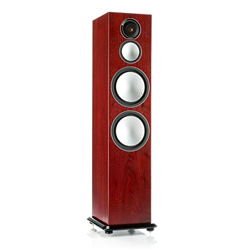 Monitor Audio - Silver Series 10- 3-way Floorstanding Speaker - Each - Rosenut