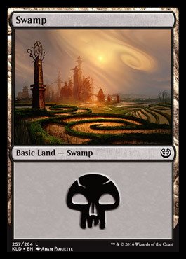 Magic: the Gathering - Swamp (257/264) - Kaladesh - Foil