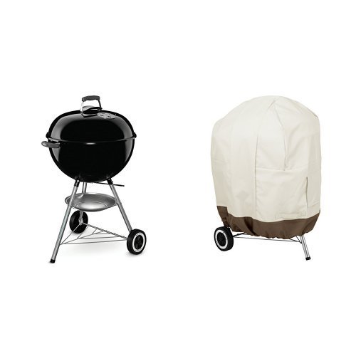Weber 741001 original kettle 22-inch charcoal grill &am…