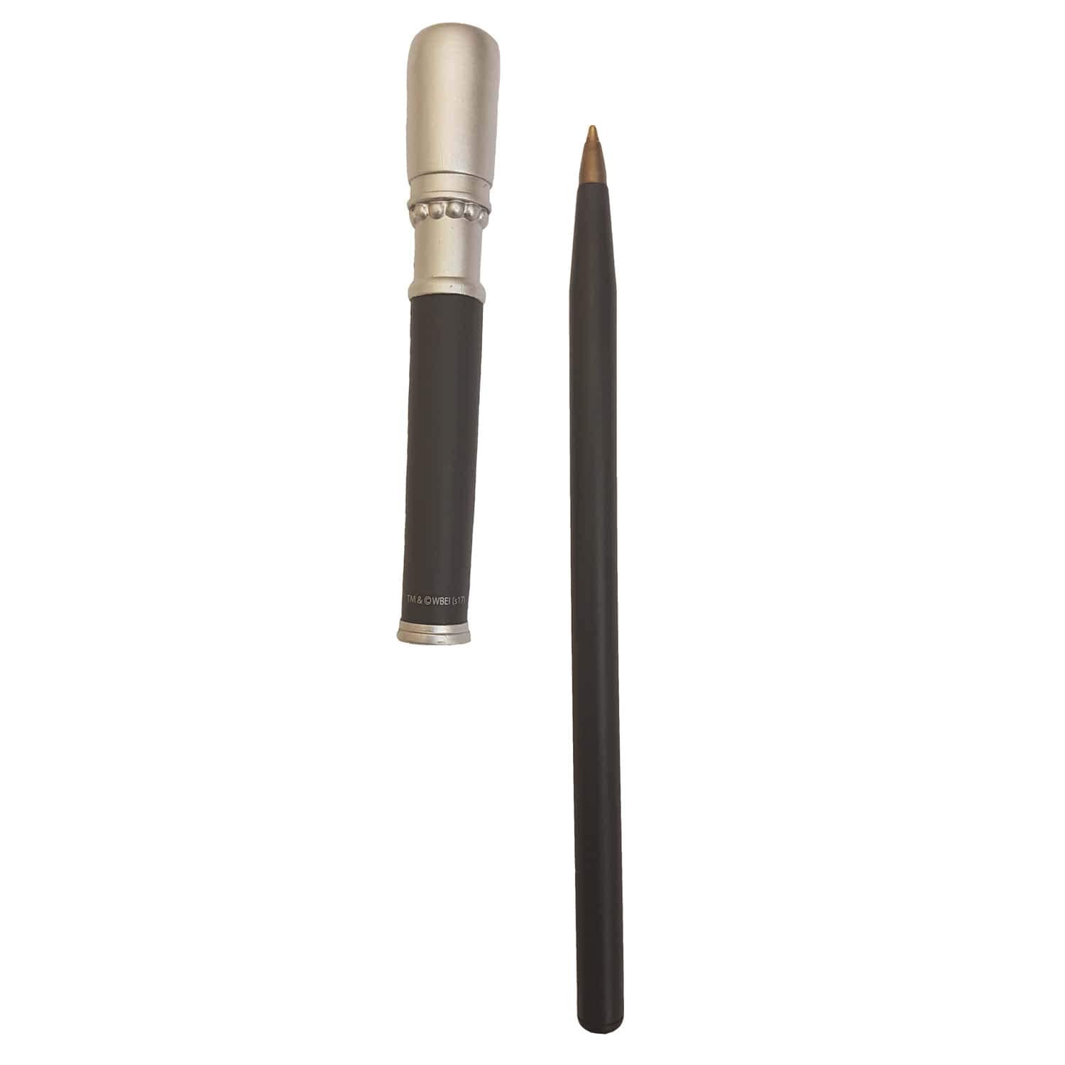 The Noble Collection Fantastic Beasts Percival Graves Wand Pen and Bookmark - 9in (23cm) - Fantastic Beasts Film Set Movie Props Wand Gifts Stationery