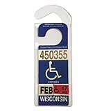 Handicap Placard Hanger by DBROTH