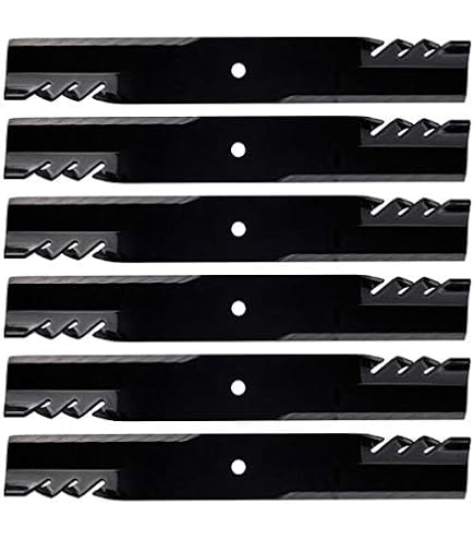 thumbnail interactive-video image 1 of Oregon 92-209 High Lift Lawn Mower Blades - 6-Pack For 60" Exmark Lazer Z, Replaces 103-6403 1 of 4