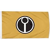 Cayyon Tau Empire Flag Banner Outdoor Indoor Decoration Flag 3x5Feet Double Stitched Polyester with Brass Grommets
