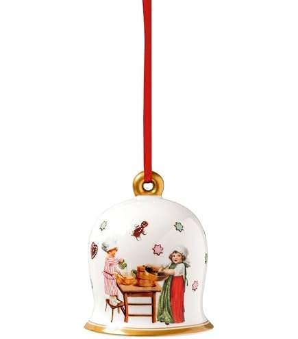 Amazon.com: Villeroy & Boch Annual Christmas Edition Bell Ornament