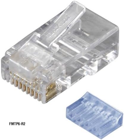 Black Box Cat6 Modular Plugs - Rj-45, 50-Pack