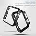 2 Pack Bumper Compatible with Apple Watch Case 42mm Series 3 Series 2 Anti-Scratch Shockproof Ultra-Thin Hard iWatch Protector for Apple Watch Cover 42mm Series 3/2