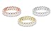 NYC Sterling Women's .925 Silver Cubic Zirconia 5x3mm Oval-Cut Eternity Band Ring