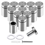 Luomorgo 12 Pcs 3/4" x 1.18" Stainless Steel