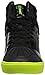 Zumba Women's Street Fashion High Top Dance Workout Shoes Walking, Black, 8