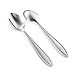 Royal 12-Piece Table Spoons Set - 18/10 Stainless Steel Dinner Spoons, Mirror Polished Flatware Utensils - Great Soup Spoons, Use for Home, Kitchen, or Restaurant