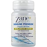 Zane Hellas Immune Premium Softgels. 100% Natural Formula. Multiple Defense System. Promotes Wellness. Helps Intestinal and Digestive Functions. 60 Softgels With 9 Natural Ingredients.