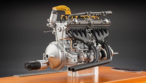 1938 Alfa Romeo 8C 2900B Engine with Display Showcase 1/18 Limited to 1000pc. Diecast Model by CMC 131