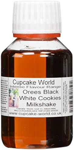 Cupcake World Orees Black White Cookies Milkshake Intense Food Flavouring 100 ml